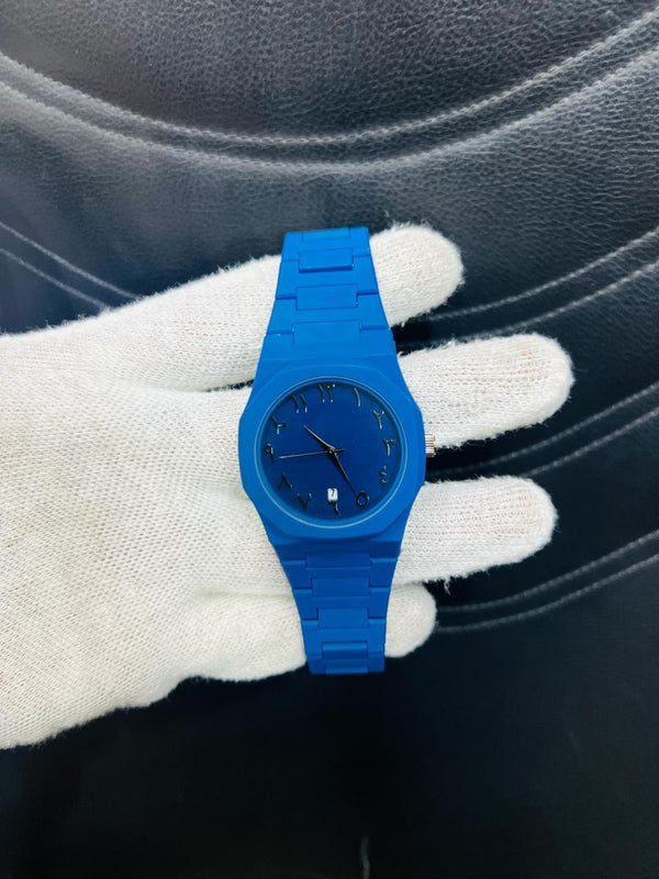 Blue Arabic Aura 999+ Watch